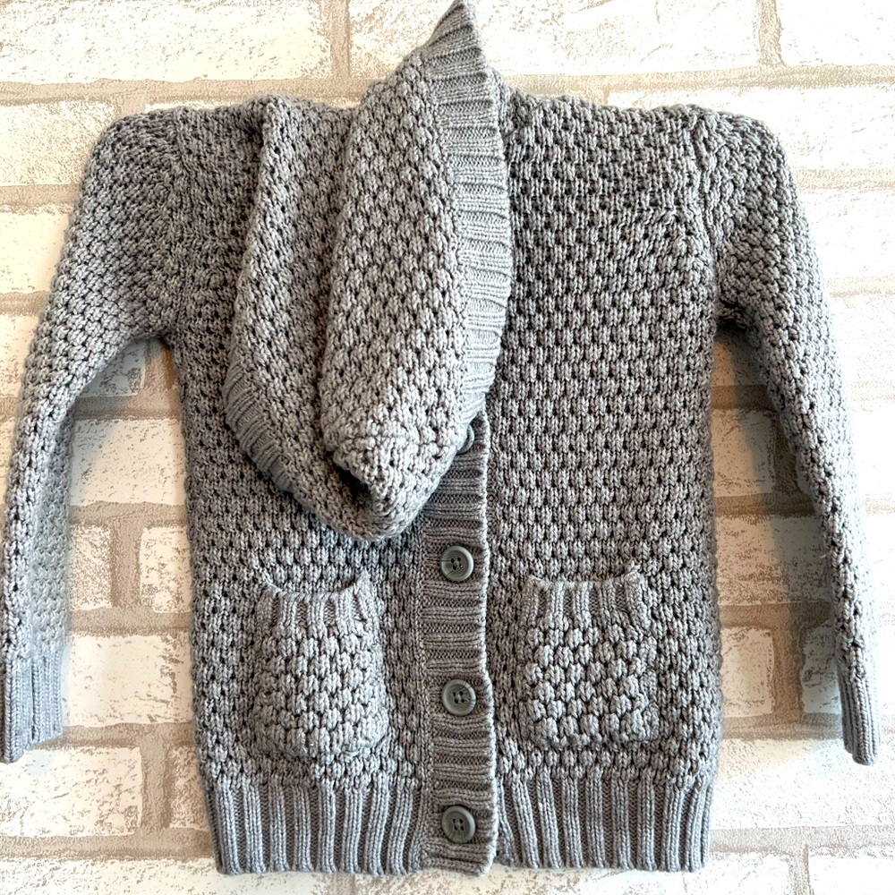 Joe Fresh Knit Hooded sweater